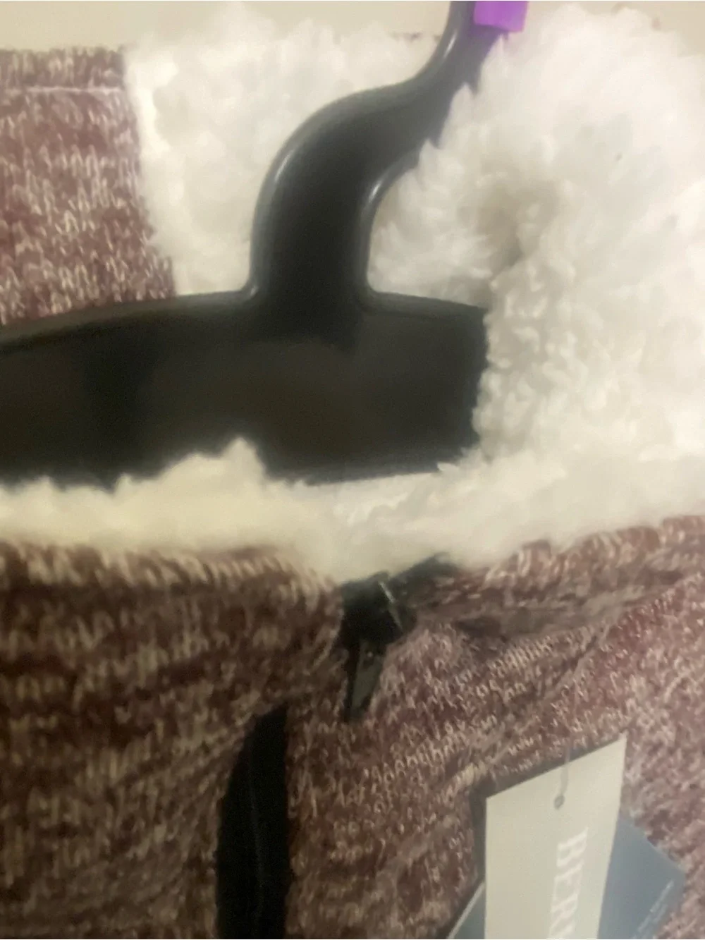 Berkshire Pet Collection XL  Polartec Dog Sweater Fleece Brown Red White NWT New